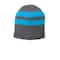 Port & Company® Fleece-Lined Striped Beanie Cap